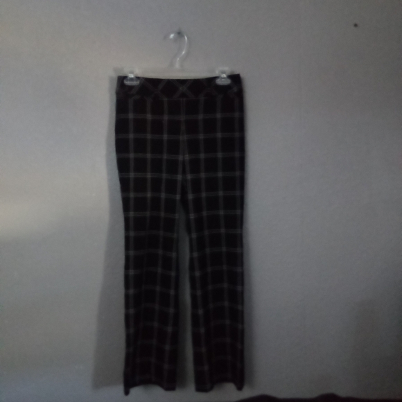 LOFT Black and White Checkered Trousers ( Box HQ ) - Picture 1 of 3